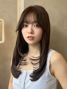 オムニス 表参道(Omnis) ハイレイヤー/ミディアム・ロング/20代/30代/顔周りレイヤー