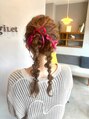 ジレ(giLet)&nbsp;ヘアアレンジ得意です♪