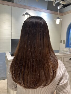 シェノン 赤羽店(CHAINON) ロングレイヤー髪質改善ストレート曲がるストレート赤羽美容室