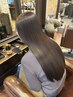 【大井指名限定】髪質改善酸性ストレート&カット&トリートメント ¥18150