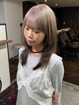 メゾン 心斎橋店(Maison) グレージュ×ブラウン（2ブリーチ~）