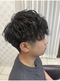 ツイストスパイラルパーマ メンズ マッシュ ツイスパ ツイスト