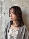 【梅田】ミディアムレイヤー/似合わせカット
