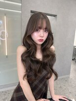 ボタン ハカタ(VOTAN hakata) 【柿本真優】グレージュカラー/レイヤーカット/顔周りカット