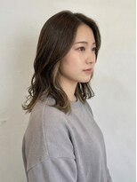 レセ 南柏店(Laissez) イヤリングカラー/外はねレイヤー/透明感【レセ南柏店】