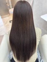 エス(Ess)&nbsp;ワイドバング/ホワイトブロンド[髪質改善/ヘアセット/大宮]