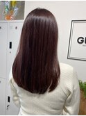 ツヤ感セミロング