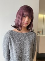 プラスディー(+D) ワンホンレイヤー/ミルクティーブロンド/ダークブルー/橿原