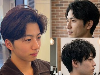 リボーン ヘアーアンドリラックス RE BORN hair&relaxの写真/【理容室】韓国風フェザーパーマが新登場！トレンドのツイストでメンズの魅力を引き出す♪