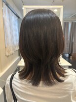 カナエルドットヘア(kanaeru.hair) 大人かわいいトップふんわりナチュラルなくびれ外ハネボブ