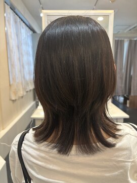 カナエルドットヘア(kanaeru.hair) 大人かわいいトップふんわりナチュラルなくびれ外ハネボブ