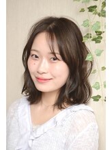 ヘアメイク トルテュ(HAIR MAKE TORTUE)&nbsp;透明感ラベンダーアッシュ×ミディアム