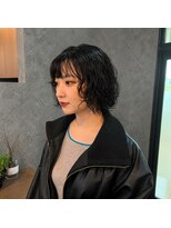 互感 トモシビ 富山インター店(互感 tomoshibi)&nbsp;ウェットウェーブボブ