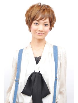 ミヤコウシティ美容室 エアリーショート＊