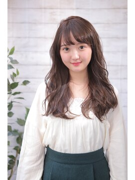 ナナナパレナ 梅田店(nanana parena) 艶感♪柔らか♪ふんわりセミロング　【nanana parena】