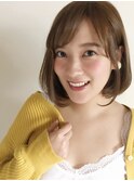 【BELLA】柔らかナチュラルストレートボブ