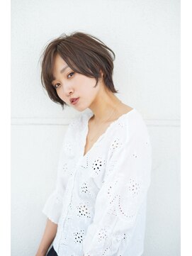 モザイク(MOSAIQUE) 【東三国/新大阪】大人可愛い☆ひし形小顔ショートボブ