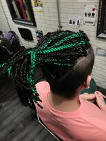 ミミック (mimic)&nbsp;black × green blaze　TRICKstyle！