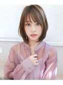 【to/na】宮崎えりな 20代30代40代50代◎ミディアムひし形小顔