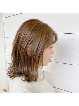 ピース トウキョウ(PEACE TOKYO) 外ハネミディアムスタイル☆☆