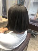 結べるボブ×グレージュ イルミナカラー 2021/7/8[横浜/横浜駅]