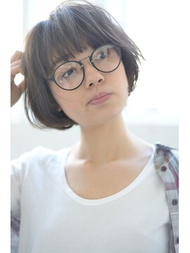 シャロン(SHARON) 【SHARON原宿】柔らかボブ×モカベージュ