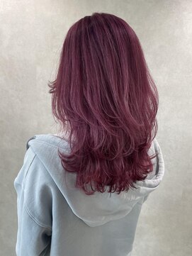 ミューバイケンジ(miu by KENJE) mit&清水大誠　くびれレイヤースタイル　レイヤーロング