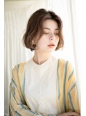コロンっとカールが可愛い！クラシカルボブルフパーマ・担当KAYO