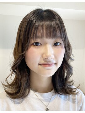 アーティザナル ニノミヤ(artisanale) 顔まわりがかわいい韓国スタイル