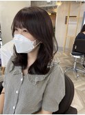 鎖骨ミディアム/くびれヘア