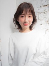 ローザ(ROSA) 結べるボブの小顔見えする切りっぱなしミディアム