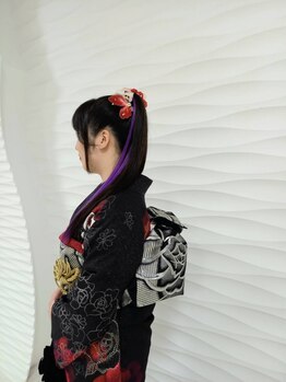 グミグミ(Gumi Gumi byIfh)の写真/【一生に一度の特別/大切な日はいつも以上に美しく】周りと差がつく着付け・ヘアセットで可愛く、綺麗に☆