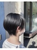 絶壁解消☆フェミニン☆イメチェン　丸みショートボブ