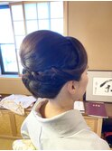 和髪ヘアセット