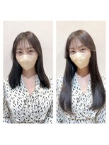 ルイス(L'wis)&nbsp;劇的イメチェン、シールエクステで作るセミロングとはこれです！