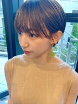 サンドシーン(sand scene)&nbsp;＠thisiskaito表参道原宿/ショートヘア/ショートボブ/グレージュ