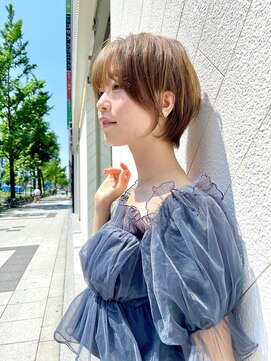 ジエクト 本店(The Ect) 大人可愛い前下がりショートボブ☆20代30代40代50代◎【心斎橋】