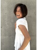 大人可愛いショートボブ【銀座/有楽町】30代40代50代