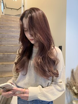 ユニコ(unico) 韓国風ヘア/ラベンダーピンク