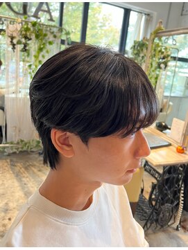 アドール(ADOR) #シースルーマッシュ#カルマパーマ#センターパート