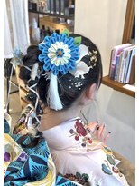 イツキ ヘアーデザイン(ITSUKI hair design) 成人式アレンジ/ポニーテールアレンジ/ヘアアレンジ