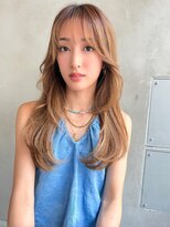 Cheri銀座　海外風ベージュ×ロングレイヤー