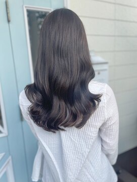 ランダーブルー(LANDER BLUE) ブルージュ/ロング/ウエーブ/ハイライト