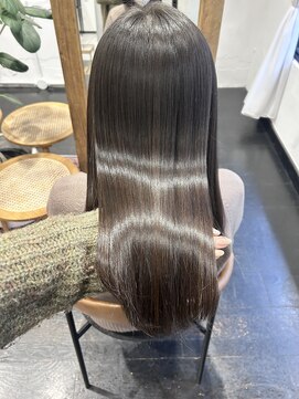 アルコイリスバイドールヘアー(ARCOIRIS by Dollhair) 酸性ストレートうる艶ロング髪質改善トリートメント韓国風都島