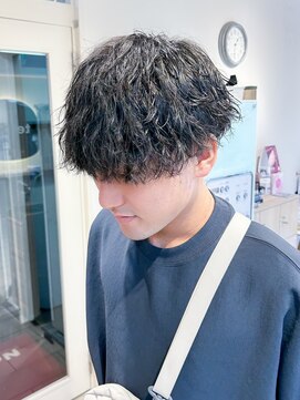 テトラ バイ ネオリーブ 横浜西口店(tetra by neolive) .メンズマッシュツイスパツーブロ☆横浜