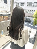 ディジョン(Dijon)&nbsp;韓国顔まわりレイヤーカットグレージュオリーブベージュブラウン