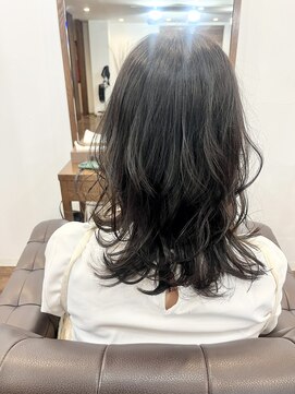 セレスト 心斎橋店(CELESTE) 動きあるハイライト(ウィービング)レイヤースタイル