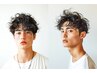 【メンズ限定】カット+デザインパーマ+デトックスケア￥6900