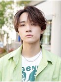 韓国ヘアニュアンスパーマカルマセンターパートコンマヘアウルフ