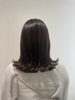 ククー ヘアーアンドメイクアップ(COU COU)&nbsp;切りっぱなし外ハネミディアム